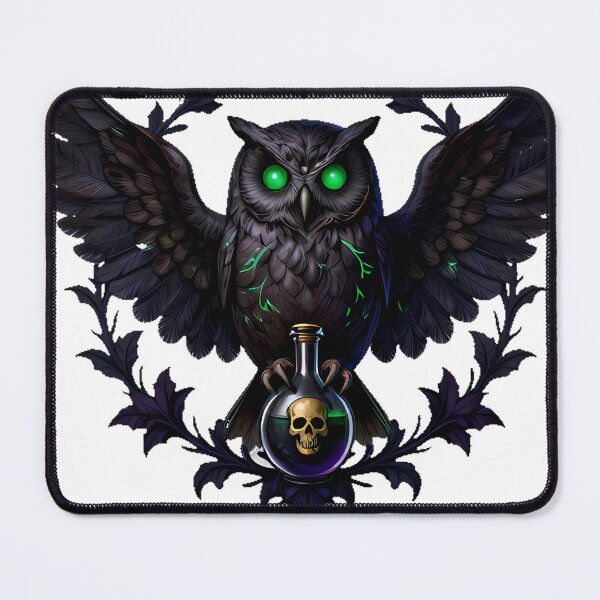 Item preview, Gothic Screech Owl Poison Apothecary designed and sold by IllumeInk.