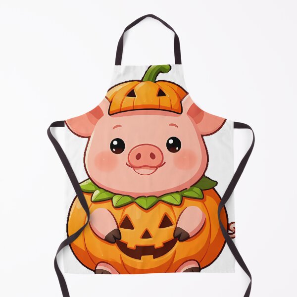 Item preview, Cute Baby Piglet Pumpkin Costume Trick-or-Treat Icon designed and sold by pumsquare.