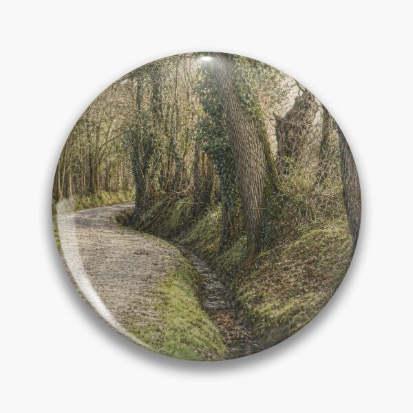Item preview, Countryside road in spring, Brittany, France designed and sold by Dreaming Shell.