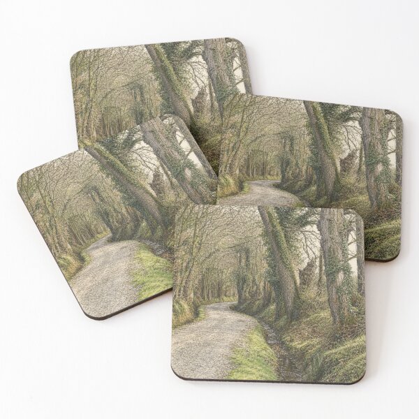 Item preview, Countryside road in spring, Brittany, France designed and sold by Dreaming Shell.