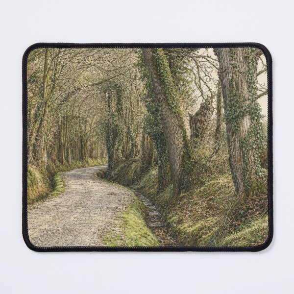Item preview, Countryside road in spring, Brittany, France designed and sold by Dreaming Shell.