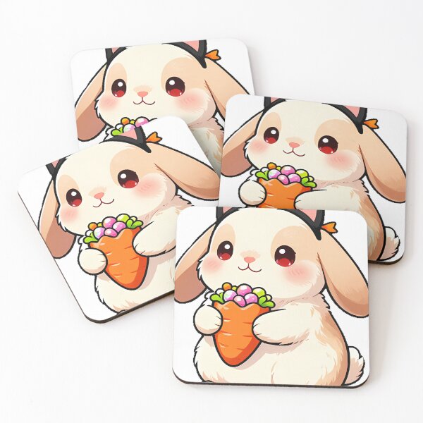 Item preview, Cute Bunny Rabbit Black Cat Headband Trick-or-Treat Icon designed and sold by pumsquare.