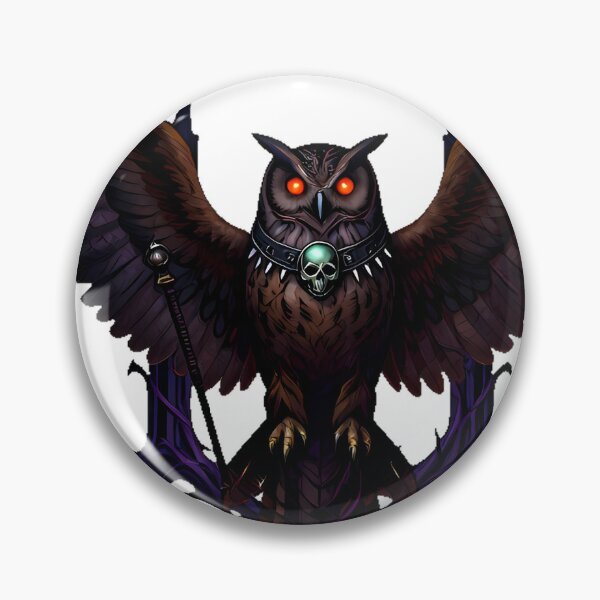 Item preview, Gothic Eagle Owl Imperial Warlock designed and sold by IllumeInk.