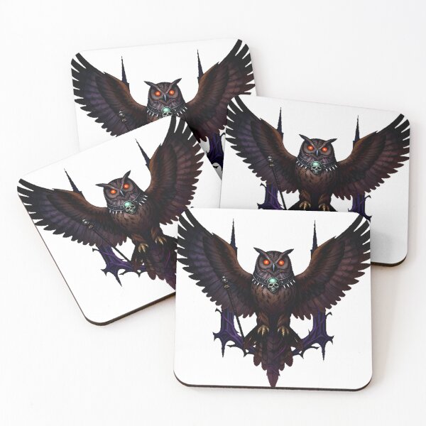 Item preview, Gothic Eagle Owl Imperial Warlock designed and sold by IllumeInk.