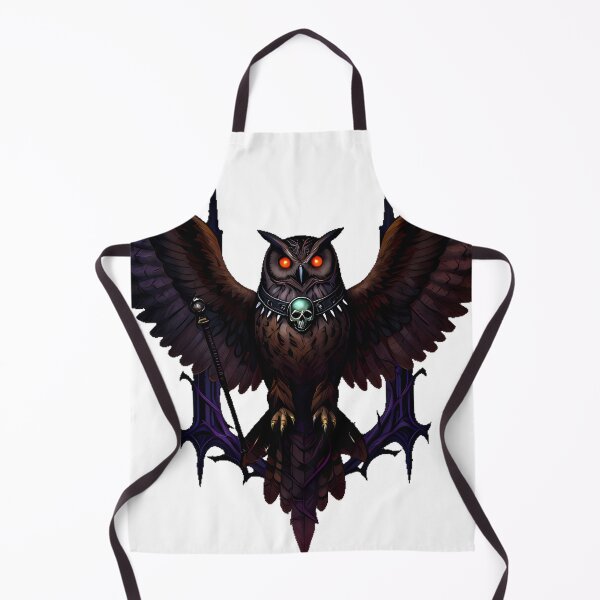 Item preview, Gothic Eagle Owl Imperial Warlock designed and sold by IllumeInk.