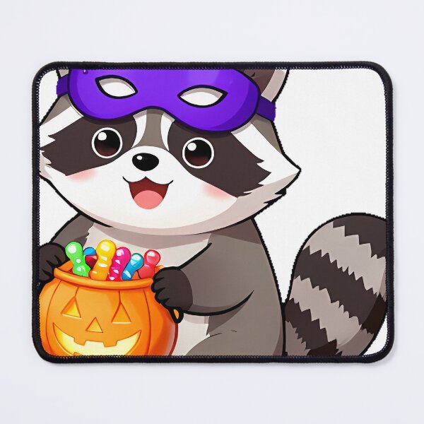 Item preview, Cute Raccoon Bandit Mask Trick-or-Treat Icon designed and sold by pumsquare.