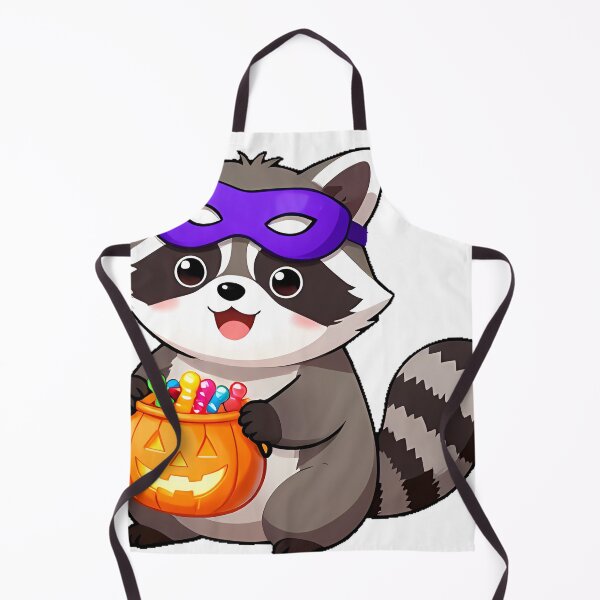 Item preview, Cute Raccoon Bandit Mask Trick-or-Treat Icon designed and sold by pumsquare.