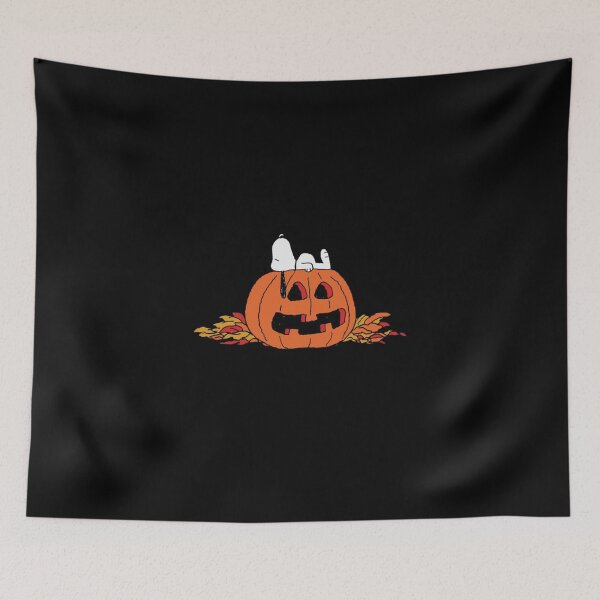 Item preview, Snoopy Peanuts Autumn Fall Sleeping On Jack O Lantern Pumpkin designed and sold by Moonifillst.