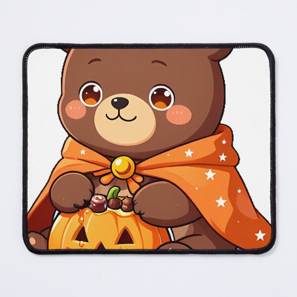 Item preview, Cute Bear Cub Wizard Cape Trick-or-Treat Icon designed and sold by pumsquare.