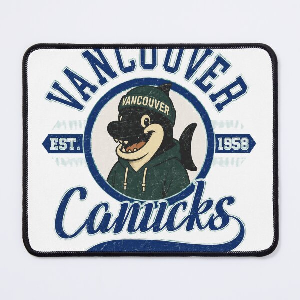 Item preview, Retro Hockey Whale Mascot designed and sold by BrandonSa10030.