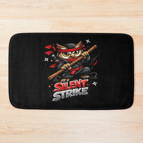 Item preview, Silent Strike – Ninja Owl Warrior Design designed and sold by ArtisticHeart21.