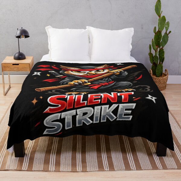 Item preview, Silent Strike – Ninja Owl Warrior Design designed and sold by ArtisticHeart21.