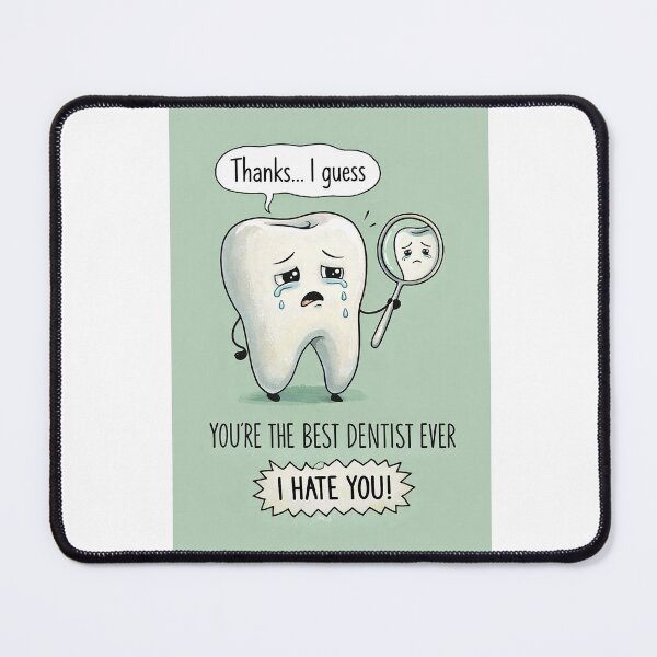Item preview, Best Dentist Ever with Crying Tooth Sarcastic Dental Humor designed and sold by Aryabek.