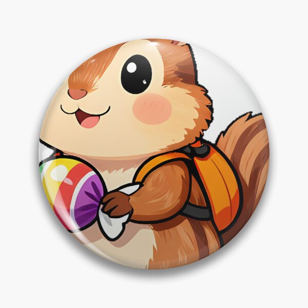 Item preview, Cute Chipmunk Puffed Cheeks Giant Candy Icon designed and sold by pumsquare.