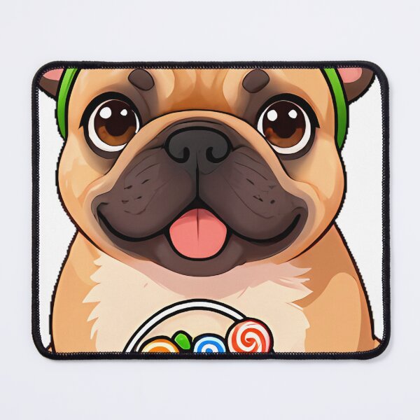 Item preview, Cute French Bulldog Frankenstein Trick-or-Treat Icon designed and sold by pumsquare.