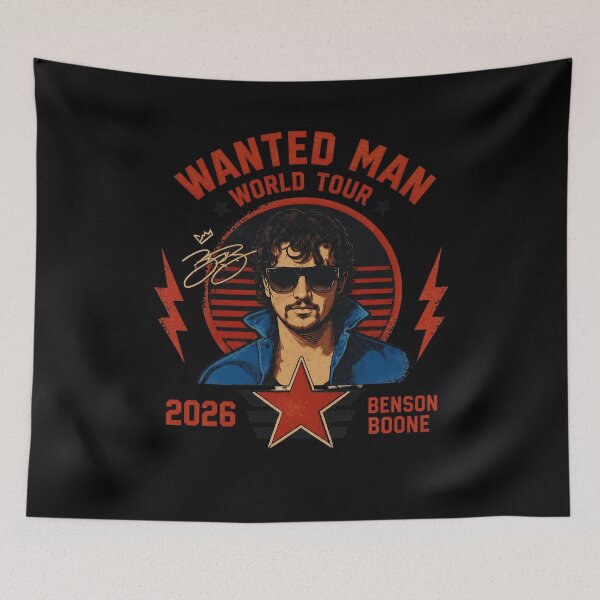 Item preview, Wanted Man World Tour 2026 Benson Boone designed and sold by LucilleMargret.