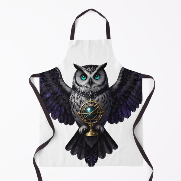 Item preview, Gothic Ural Owl Celestial Sovereign designed and sold by IllumeInk.