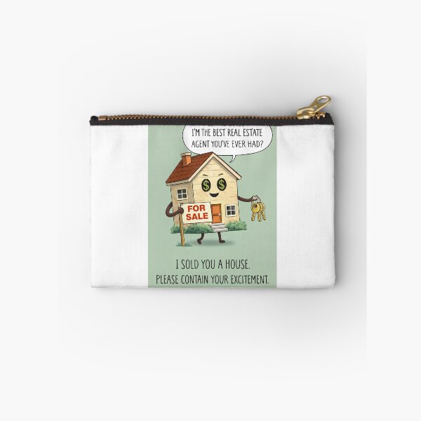 Item preview, Funny Real Estate Agent Appreciation with House Sale and Keys designed and sold by Aryabek.
