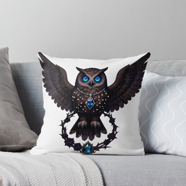 Item preview, Gothic Boreal Owl Soul Gem Keeper designed and sold by IllumeInk.