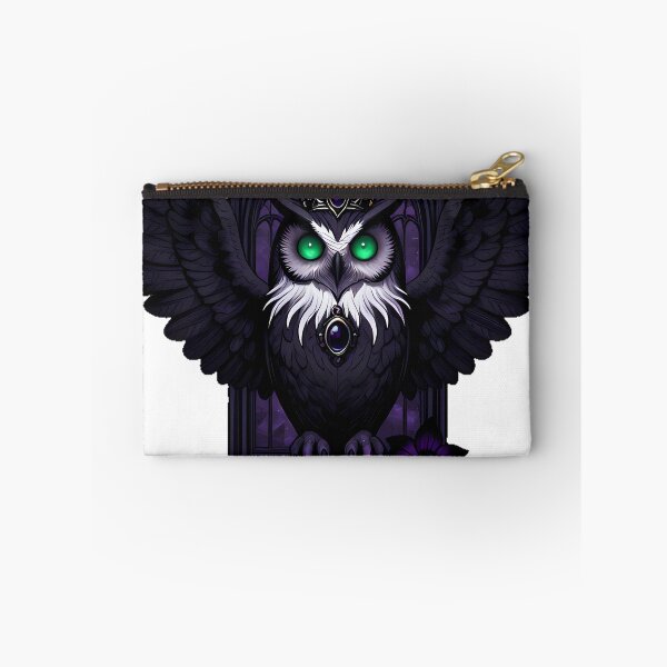 Item preview, Gothic Crested Owl Shadow Empress designed and sold by IllumeInk.