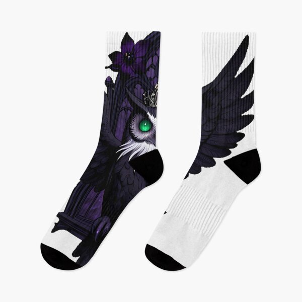 Item preview, Gothic Crested Owl Shadow Empress designed and sold by IllumeInk.