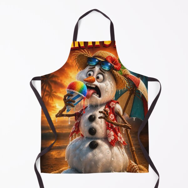 Item preview, Snowman With A Snow Cone designed and sold by MarkColeImaging.