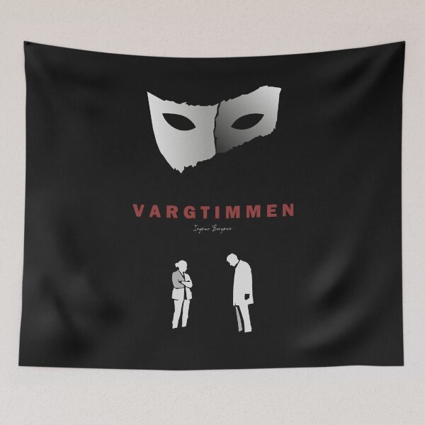 Item preview, Vargtimmen – Hour of the Wolf | Ingmar Bergman | Minimalist Psychological Horror Poster designed and sold by MORKINO POSTERS.