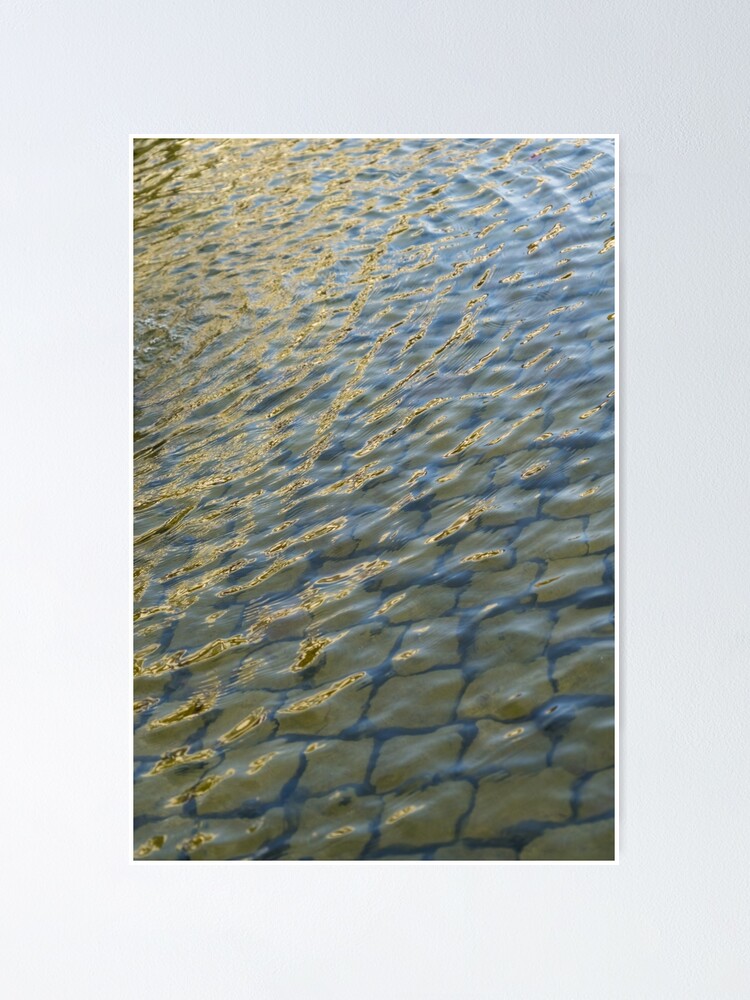 Thumbnail 1 of 3, Poster, Harmonious Fountain Reflections Ripple Movement designed and sold by GeorgiaM.