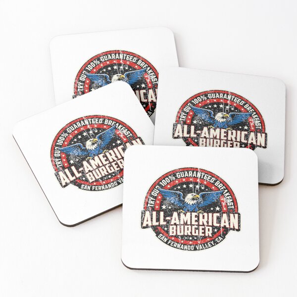 Item preview, All American Burger San Fernando Valley CA Vintage Diner Logo designed and sold by YasuoShop.