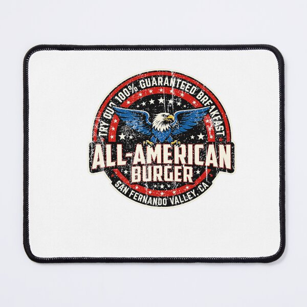 Item preview, All American Burger San Fernando Valley CA Vintage Diner Logo designed and sold by YasuoShop.