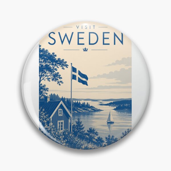 Item preview, Visit Sweden — Swedish Archipelago Coastal Landscape designed and sold by Aryabek.
