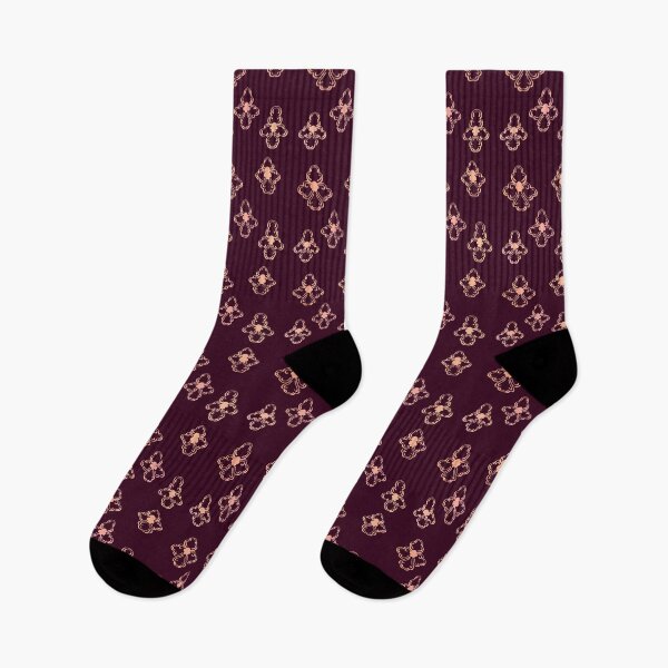 Item preview, Ornate Floral on Burgundy  designed and sold by JaygiesDesign.