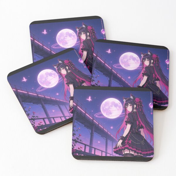 Item preview, Gothic Neko Moonlight designed and sold by Revyra Design .