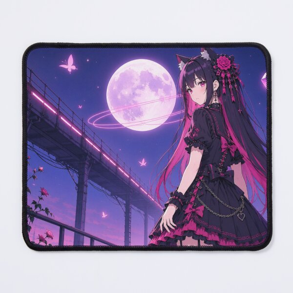 Item preview, Gothic Neko Moonlight designed and sold by Revyra Design .