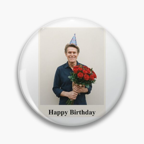 Item preview, Willem dafoe birthday rose bouquet flower sunflower gift cake memes happy Funny prank meme  weird  designed and sold by CheeseBlueprint.