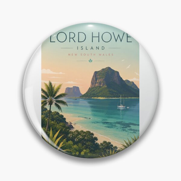 Artikelvorschau, Lord-Howe-Insel – Lagune und Berge von New South Wales entworfen und verkauft von Aryabek.