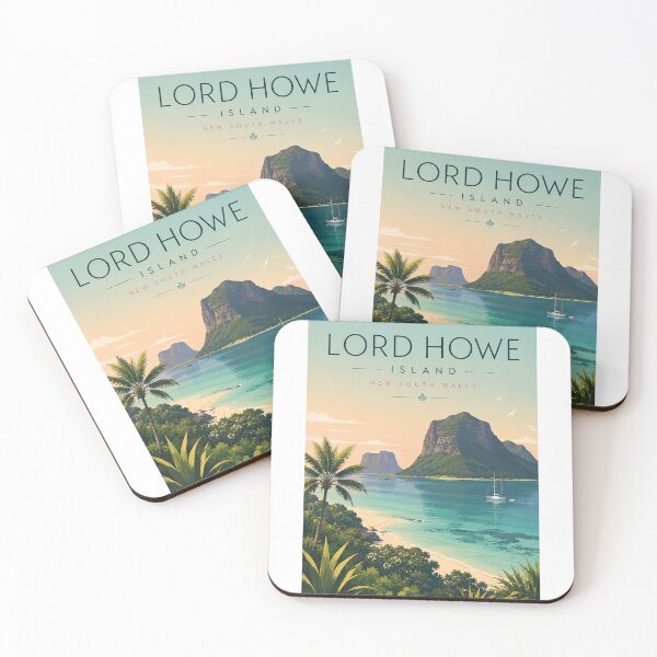 Item preview, Lord Howe Island — New South Wales Lagoon and Mountains designed and sold by Aryabek.
