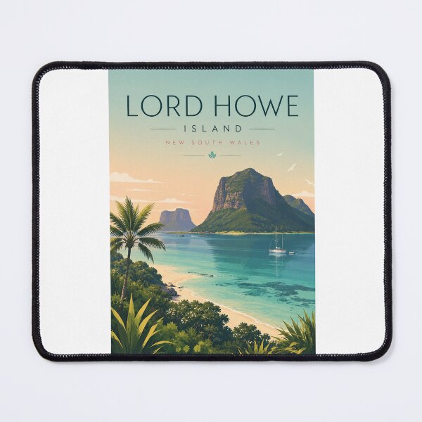 Item preview, Lord Howe Island — New South Wales Lagoon and Mountains designed and sold by Aryabek.