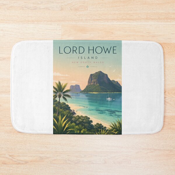 Item preview, Lord Howe Island — New South Wales Lagoon and Mountains designed and sold by Aryabek.