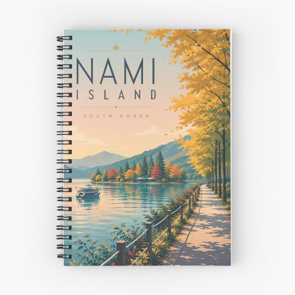 Item preview, Nami Island South Korea — Autumn Han River Landscape designed and sold by Aryabek.