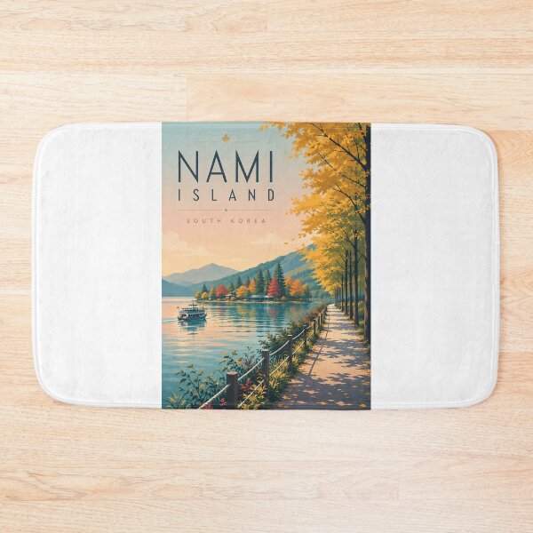 Item preview, Nami Island South Korea — Autumn Han River Landscape designed and sold by Aryabek.