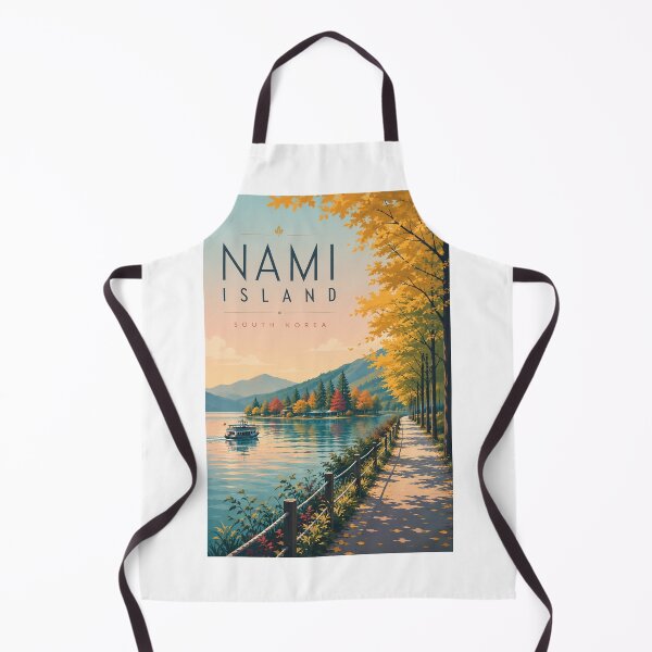 Item preview, Nami Island South Korea — Autumn Han River Landscape designed and sold by Aryabek.