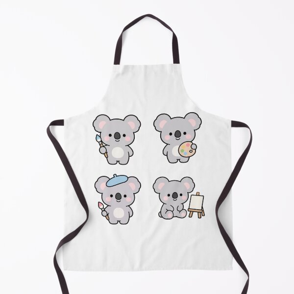 Item preview, Koala Artist Painting – Cute Kawaii Cartoon designed and sold by Moffyuniverse.