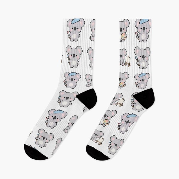 Item preview, Koala Artist Painting – Cute Kawaii Cartoon designed and sold by Moffyuniverse.