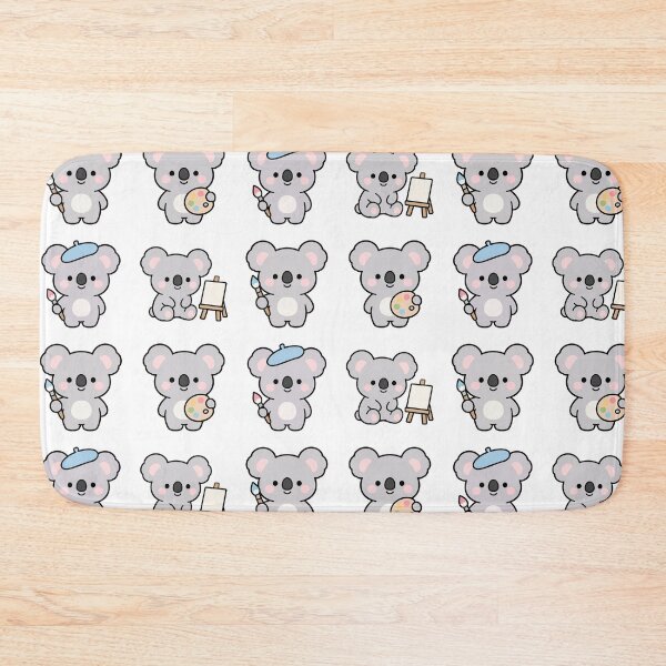 Item preview, Koala Artist Painting – Cute Kawaii Cartoon designed and sold by Moffyuniverse.