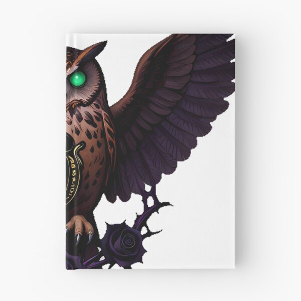 Item preview, Gothic Bay Owl Onyx Scarab Keeper designed and sold by IllumeInk.