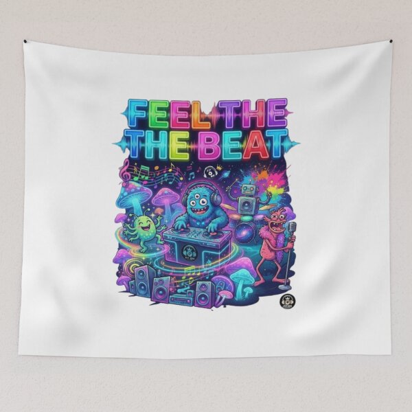 Item preview, Feel The Beat – Music Rhythm Dance Streetwear T-Shirt designed and sold by Fit On.