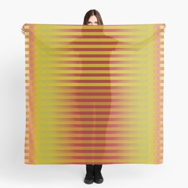 Item preview, Yellow Orange Red Generative Stripes designed and sold by amytraylor.