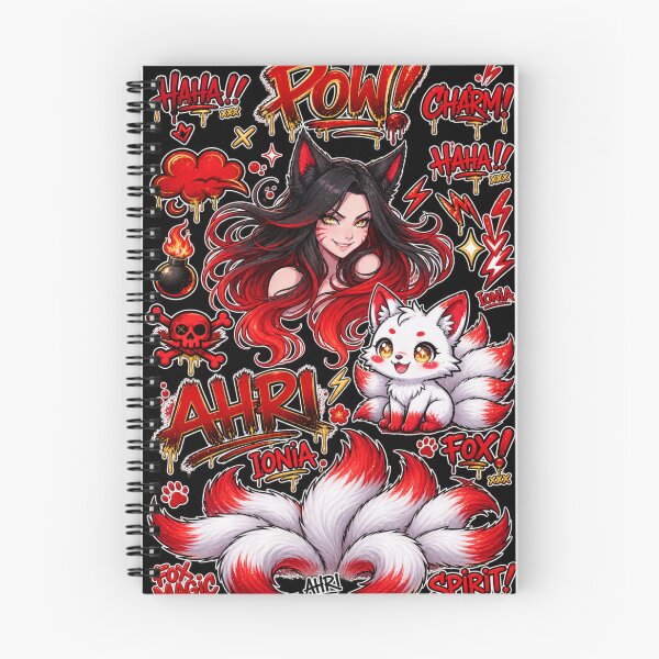 Item preview, League of Legends  Ahri designed and sold by Rama KLK.