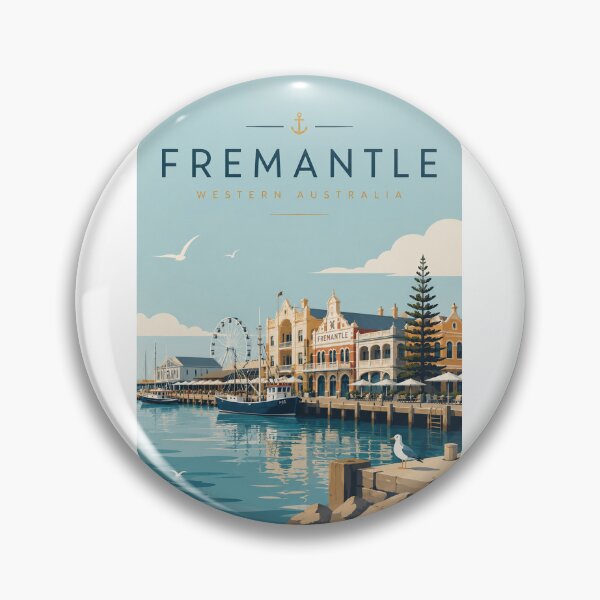 Item preview, Fremantle Western Australia — Historic Harbour Waterfront designed and sold by Aryabek.
